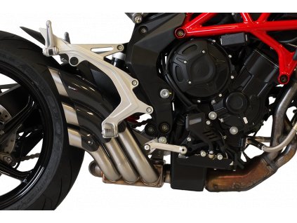 Výfuk HP CORSE MV AGUSTA BRUTALE 800 2016-2018 HYDROTRE SATIN COVER CARB