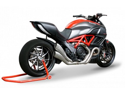 Výfuk HP CORSE DUCATI DIAVEL 2011-2016 HYDROFORM SATIN DUHY1002-AB