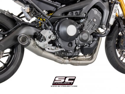 Výfuk SC Project YAMAHA MT-09 14-16 Celý systém 3-1 Conic Y19B-C21A