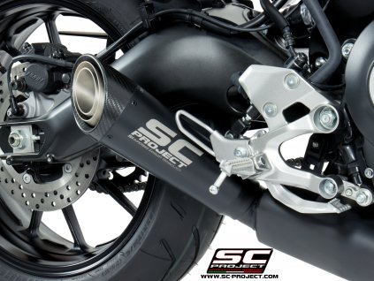 Výfuk SC Project YAMAHA XSR 900 16-20 Celý výfukový systém 3-1 S1 Y22B-C41MB