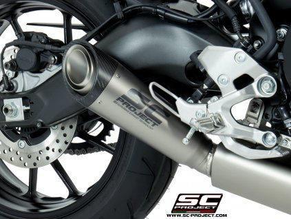 Výfuk SC Project YAMAHA XSR 900 16-20 Celý výfukový systém 3-1 S1 Y22B-C41T