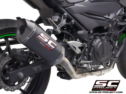Výfuk SC Project KAWASAKI Z 400 19-20 Celý výfukový systém 2-1 SC1-M K31A-C115C