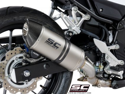 Výfuk SC Project Honda CBR 500 R/X/F 17-18 Oval H18B-25T