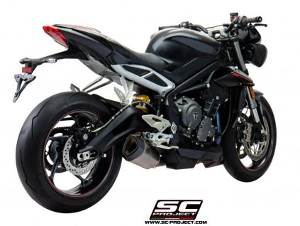 Výfuk SC Project TRIUMPH Street Triple 765 S/R/RS 20-22 Celý výfukový systém 3-1 kompatibilný s SC1-R T18C-FS-FT_3