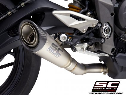 Výfuk SC Project TRIUMPH Street TRIPLE S 660 - A2 17-19 S1 T18A-LTS41T