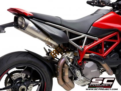 Výfuk SC Project DUCATI Hypermotard 950/SP 19-21 Dvojitý S1 D31A-41T