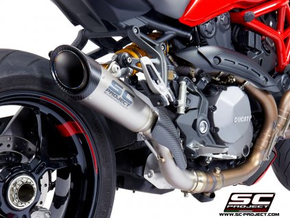 Výfuk SC Project DUCATI Monster 1200/S/R 17-21 S1 D25B-T41T
