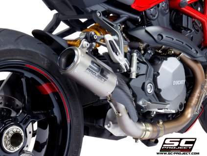 Výfuk SC Project DUCATI Monster 1200 R 2016 CR-T D25C-T38T