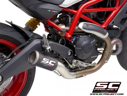 Výfuk SC Project DUCATI MONSTER 797 17-20 CR-T D32A-T36C