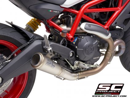 Výfuk SC Project DUCATI MONSTER 797 17-20 S1-GP D32A-T43T