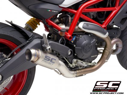 Výfuk SC Project DUCATI MONSTER 797 17-20 GP70-R D32A-T70T