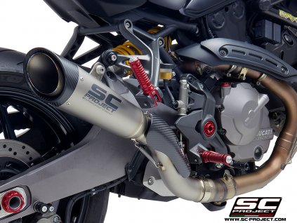 Výfuk SC Project DUCATI MONSTER 821 18-20 S1 D25A-T41T
