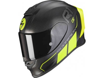 Prilba Scorpion EXO-R1 Carbon Air Corpus II Matt Black Neon Yellow