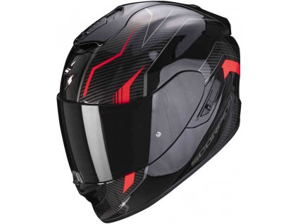 Prilba Scorpion EXO-1400 Air Fortuna Black Red