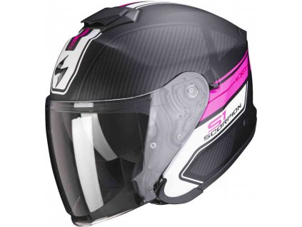 Prilba Scorpion EXO-S1 Cross-Ville Matt Black Pink