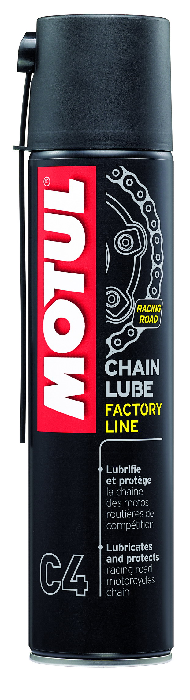 Motul CHAIN Lube FACTORY LINE C4 mazanie reťaze 400ml ERES RACING