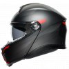 Prilba AGV Tourmodular Freqeuncy Matt Gunmetal Red 2