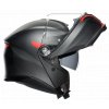 Prilba AGV Tourmodular Freqeuncy Matt Gunmetal Red 4