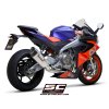 Výfuk SC Project APRILIA RS 660 20-22 Celý výfukový systém 2-1 "Trofeo" SC1-R A23A-TC90T