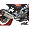 Výfuk SC Project APRILIA TUONO 660 21-22 Celý výfukový systém 2-1 SC1-R A23B-AC90T