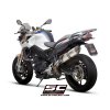 Výfuk SC Project BMW F 800 R 09-16 OVAL B34A-02T