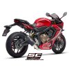 Výfuk SC Project Honda CBR 650 R 21-22 Celý výfukový systém 4-1 SC1-S H45B-C124C