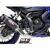 Výfuk SC Project YAMAHA YZF-R7 21-22 Celý výfukový systém 2-1 SC1-S Y36A-C125C