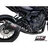 Výfuk SC Project YAMAHA MT-07 21-22 Celý výfukový systém 2-1 SC1-S Y33A-CDEMB124C