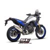Výfuk SC Project YAMAHA TENERE 700 21-22 2-1 kompatibilný s SC1-R, Rally Raid, X-Plorer II, Rally Raid zvýšený Y28B-FS-SS