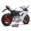 Výfuk SC Project DUCATI Panigale V2 20-22 Polovičný výfukový systém 2-1 S1 D35A-LT41T