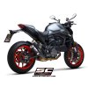 Výfuk SC Project DUCATI MONSTER 937 21-22 Dvojitý CR-T D37A-D38CR