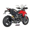 Výfuk SC Project DUCATI HYPERSTRADA 13-16 OVAL znížený D10B-L12C