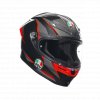 Prilba AGV K6 S SLASHCUT Black Grey Red