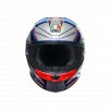 Prilba AGV K6 S SLASHCUT Black Blue Red 1