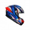 Prilba AGV K6 S SLASHCUT Black Blue Red 2