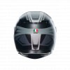 Prilba AGV K3 COMPOUND Matt Black Grey 2