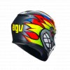 Prilba AGV K3 BIRDY 2.0 Grey Yellow Red 3