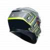 Prilba AGV K3 FORTIFY Grey Black Yellow Fluo 3