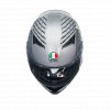 Prilba AGV K3 FORTIFY Grey Black Yellow Fluo 4