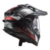 Prilba LS2 MX701 C Explorer FRONTIER G.TITANIUM RED 06 1