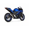 Výfuk Akrapovič Yamaha YZF R3 22 24 Slip On Line (Titanium) S Y3SO6 IVOSS 1
