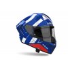 Prilba AIROH MATRYX SCOPE Blue Red Gloss 1