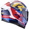 Prilba Scorpion EXO R1 Evo Air Coup Blue Red Yellow 1