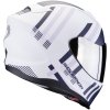 Prilba Scorpion EXO 520 Evo Air Banshee Matt White Blue Purple 1