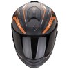 Prilba Scorpion EXO 491 Kripta Matt Black Orange White 2