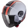Prilba Scorpion EXO CITY II Vel Grey Red