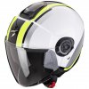 Prilba Scorpion EXO CITY II Vel White Neon Yellow