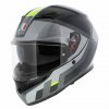 Prilba AGV K3 SHADE Grey Yellow Fluo