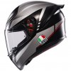Prilba AGV K1 S Lap Matt Black Grey Red 2
