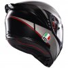 Prilba AGV K1 S Lap Matt Black Grey Red 3